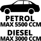 EINHELL Câbles de démarrage BT-BO 25/1 A LED SP Noir/Rouge