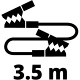 EINHELL Câbles de démarrage BT-BO 25/1 A LED SP Noir/Rouge