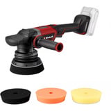EINHELL Polisseuse excentrique sans fil professionnelle CP-EP 18/125 Li BL - Solo, 18 Volts Rouge/Noir