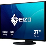 EIZO EV2795-BK 27" Moniteur Noir, 68,6 cm (27"), 2560 x 1440 pixels, Quad HD, LED, 5 ms, Noir
