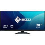 EIZO FlexScan EV3851X 37.5" Moniteur incurvé Noir, 1x DisplayPort, 2x HDMI, 2x USB-C, 3x USB-A, 1x RJ-45