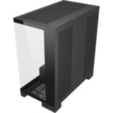FSP M540-BA Midi Tower Noir, boîtier pc Noir | 2x USB-A | 1x USB-C | RGB | Window