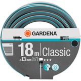 GARDENA 18002-20 tuyau d'arrosage 18 m PVC Noir, Gris, Orange Gris/Turquoise, 18 m, Noir, Gris, Orange, PVC, 22 bar, 1,3 cm