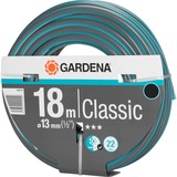 GARDENA 18002-20 tuyau d'arrosage 18 m PVC Noir, Gris, Orange Gris/Turquoise, 18 m, Noir, Gris, Orange, PVC, 22 bar, 1,3 cm