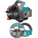 GARDENA Kit pompe d'arrosage de surface 3500/4 Noir/Turquoise, 1719-20