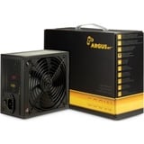 Inter-Tech Argus GPS-600 unité d'alimentation d'énergie 20+4 pin ATX ATX Noir alimentation  600 watt Noir, 4x PCIe, 600 W, 100 - 240 V, 47 - 63 Hz, 8/4 A, 100 W, 600 W