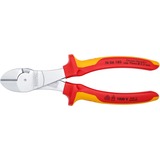 KNIPEX Couteaux latéraux motorisés 7406180, Tenailles de cran Rouge/Jaune