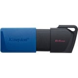 Kingston DataTraveler Exodia M 64 Go, Clé USB Bleu/Noir, USB-A 3.2 Gen 1