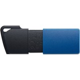 Kingston DataTraveler Exodia M lecteur USB flash 64 Go USB Type-A 3.2 Gen 1 (3.1 Gen 1) Noir, Bleu, Clé USB Bleu/Noir, 64 Go, USB Type-A, 3.2 Gen 1 (3.1 Gen 1), Slide, 10 g, Noir, Bleu