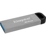 Kingston DataTraveler Kyson 64 Go, Clé USB Argent, DTKN/64GB