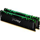 Kingston FURY 32 Go DDR4-3600 Kit, Mémoire vive Noir, KF436C16RB1AK2/32, Renegade RGB, XMP
