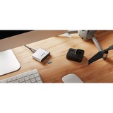 Kingston Workflow microSD Reader lecteur de carte mémoire USB 3.2 Gen 1 (3.1 Gen 1) Type-C Noir, Argent Argent/Noir