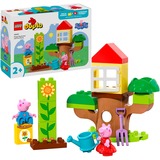 LEGO DUPLO - Le jardin et la cabane dans l’arbre de Peppa Pig, Jouets de construction 10431