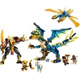 LEGO Ninjago - Le dragon élémentaire contre le robot de l’impératrice, Jouets de construction 71796