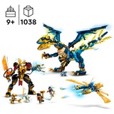 LEGO Ninjago - Le dragon élémentaire contre le robot de l’impératrice, Jouets de construction 71796