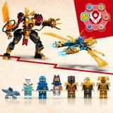 LEGO Ninjago - Le dragon élémentaire contre le robot de l’impératrice, Jouets de construction 71796