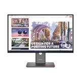 Lenovo ThinkVision P27QD-40 27" Moniteur Noir, 1x DisplayPort, 1x HDMI, 2x USB-C, 4x USB-A, 1x RJ-45, 120 Hz, 68,6 cm (27"), 2560 x 1440 pixels, Wide Quad HD, LED, 6 ms, Noir