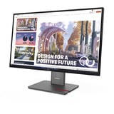 Lenovo ThinkVision P27QD-40 27" Moniteur Noir, 1x DisplayPort, 1x HDMI, 2x USB-C, 4x USB-A, 1x RJ-45, 120 Hz, 68,6 cm (27"), 2560 x 1440 pixels, Wide Quad HD, LED, 6 ms, Noir