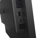 Lenovo ThinkVision P27QD-40 27" Moniteur Noir, 1x DisplayPort, 1x HDMI, 2x USB-C, 4x USB-A, 1x RJ-45, 120 Hz, 68,6 cm (27"), 2560 x 1440 pixels, Wide Quad HD, LED, 6 ms, Noir