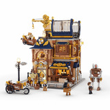 Lumibricks Atelier de mécanique steampunk, Jouets de construction 