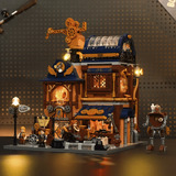 Lumibricks Atelier de mécanique steampunk, Jouets de construction 