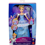 Mattel Disney Princesse poupée mode Cendrillon en robe de bal enchantée 