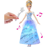 Mattel Disney Princesse poupée mode Cendrillon en robe de bal enchantée 