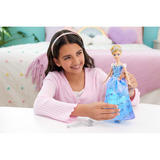 Mattel Disney Princesse poupée mode Cendrillon en robe de bal enchantée 