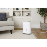 Meaco Dry Arete One 12L Déshumidificateur à compresseur et purificateur d'air Blanc/Beige