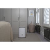 Meaco Dry Arete One 12L Déshumidificateur à compresseur et purificateur d'air Blanc/Beige