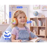 Medion Life HE-1 Kids Casque Bluetooth pour enfants  on-ear Orange