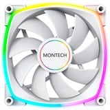 Montech AX140 PWM 140x140x25 ventilateur de boîtier RGB  Blanc, 140 x 140 x 25 mm