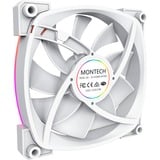 Montech AX140 PWM 140x140x25 ventilateur de boîtier RGB  Blanc, 140 x 140 x 25 mm