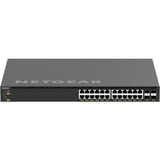 Netgear M4350-24X4V Géré L3 10G Ethernet (100/1000/10000) Connexion Ethernet, supportant l'alimentation via ce port (PoE) 1U Noir, Switch Géré, L3, 10G Ethernet (100/1000/10000), Connexion Ethernet, supportant l'alimentation via ce port (PoE), Grille de montage, 1U