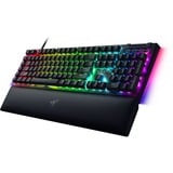 Razer Blackwidow V4 RGB clavier gaming mécanique Noir, Layout DE (QWERTZ), Razer certified Mechanical Green Switches, 100%
