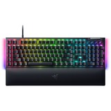 Razer Blackwidow V4, clavier gaming Noir, Layout DE, Razer certified Mechanical Green Switches