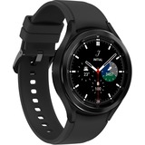 SAMSUNG Galaxy Watch4, Smartwatch Noir, Bracelet sport noir, 46 mm, aluminium, Wifi + LTE