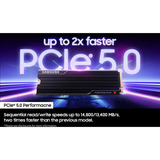 Samsung 9100 PRO Heatsink 2 To SSD MZ-VAP2T0CW, PCIe Gen 5.0 x4, NVMe 2.0