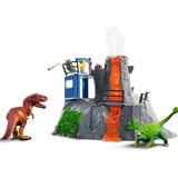 Schleich Dinosaurs Expédition au grand volcan, Figurine Animal, 4 an(s), Multicolore, Plastique