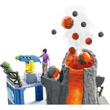 Schleich Dinosaurs Expédition au grand volcan, Figurine Animal, 4 an(s), Multicolore, Plastique