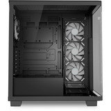 Sharkoon ELITE SHARK CA500 Reconditionné boîtier midi tower Noir | 2x USB-A | 1x USB-C | RGB | Verre Trempé