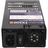 SilverStone SilvStone SST-FX500-G alimentation  500 watt Noir, 2x PCIe, 500 W, 90 - 264 V, 47 - 63 Hz, Actif, 90 W, 500 W