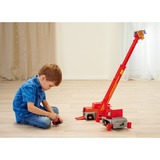 Simba Sam le pompier grue de sauvetage 2-en-1, Jeu véhicule Rouge/Jaune