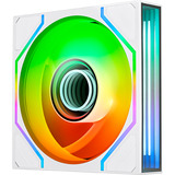 Thermaltake SWAFAN 120 EX INFINITY ventilateurs de boîtier RGB  Blanc, 3 pièces, 124 x 120 x 28 mm, PWM