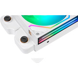 Thermaltake SWAFAN 120 EX INFINITY ventilateurs de boîtier RGB  Blanc, 3 pièces, 124 x 120 x 28 mm, PWM
