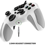 Turtle Beach Recon Noir, Gris, Blanc USB Manette de jeu PC, Xbox, Xbox One, Xbox Series S, Xbox Series X Blanc, Manette de jeu, PC, Xbox, Xbox One, Xbox Series S, Xbox Series X, Croix directionnelle, Touche Options, Avec fil, USB, USB Type-A