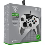 Turtle Beach Recon Noir, Gris, Blanc USB Manette de jeu PC, Xbox, Xbox One, Xbox Series S, Xbox Series X Blanc, Manette de jeu, PC, Xbox, Xbox One, Xbox Series S, Xbox Series X, Croix directionnelle, Touche Options, Avec fil, USB, USB Type-A