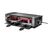 Unold 48730 raclette 8 personne(s) 1200 W Noir, Acier inoxydable Noir/en acier inoxydable, 8 personne(s), Plastique, Acier inoxydable, 1 zone(s), Noir, Acier inoxydable, Rectangulaire, Temperature