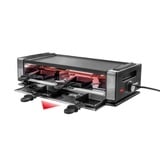 Unold 48730 raclette 8 personne(s) 1200 W Noir, Acier inoxydable Noir/en acier inoxydable, 8 personne(s), Plastique, Acier inoxydable, 1 zone(s), Noir, Acier inoxydable, Rectangulaire, Temperature