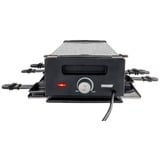 Unold 48730 raclette 8 personne(s) 1200 W Noir, Acier inoxydable Noir/en acier inoxydable, 8 personne(s), Plastique, Acier inoxydable, 1 zone(s), Noir, Acier inoxydable, Rectangulaire, Temperature